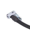 Lightweight Flexible Rubber Air Pump Pipe Inflator Hose 24 Inch Long Double End Connector For Tire Inflation Quick Tool close-up