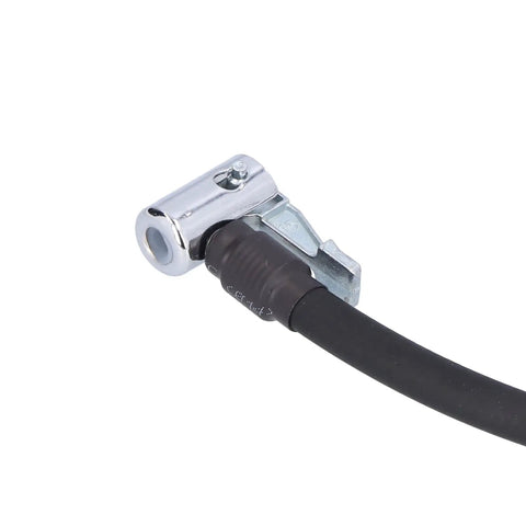 Lightweight Flexible Rubber Air Pump Pipe Inflator Hose 24 Inch Long Double End Connector For Tire Inflation Quick Tool close-up