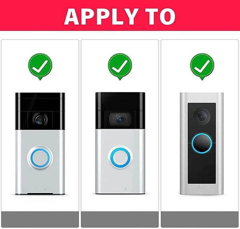 Compatible devices for Replacement Screws For Ring Video Doorbell 20Pcs Black 4 Size Set With T5 And T16 Heads