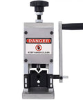 Lmaoss Manual Wire Stripper Machine Drill Powered Hand Crank Copper Cable Peeler Adjustable Aluminum Alloy Tool For 1.5-25mm scrap wire processing.