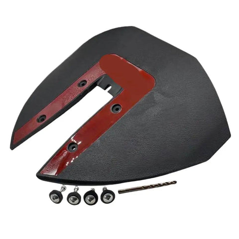Whale Tail Hydrofoil Stabilizer For Boats 300, 40 To 350 HP Outboard Motors, Red Finish, Heavy Duty Marine Grade Build, Accessories