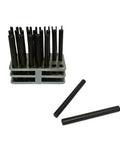 Comprehensive 28 Piece Transfer Punch Kit For Quick Marking And Precise Aligning 3/32 To 1/2 Inch Plus 17/32 Inch Pro Grade Heat Treated