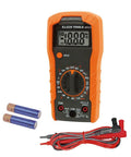 Digital Multimeter With Manual Ranging For Everyday Electrical Troubleshooting Measures Up To 600V AC DC, 10A DC Current, And 2 MOhms Resistance