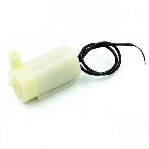 5 Piece Ultra Quiet Mini DC Submersible Water Pumps With Brushless Motor, 3 To 6 Volts, 120 Liters Per Hour, Low Noise Mini Pumps
