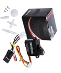 Beast Mode Digital Servo Featuring 3kg Heavy Duty Torque Brushless Coreless Motor 8.4V with connectors and mounting accessories.