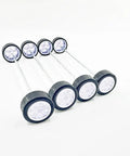 Ten Piece Small Toy Car Wheel Set With 20mm Rubber Tires And 5 Shaft Axles For RC Cars Trucks Robots DIY Model Toys Replacement Accessories