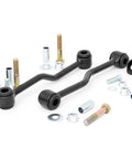 Front Sway Bar Links For 97-06 Jeep TJ And 84-01 XJ, 4-5 Inch Lift Kit, Beefy Black Powder Coat, DIY Bolt On Install, Hardware Included, Rugged Off Road Upgrade, 1028 with hardware
