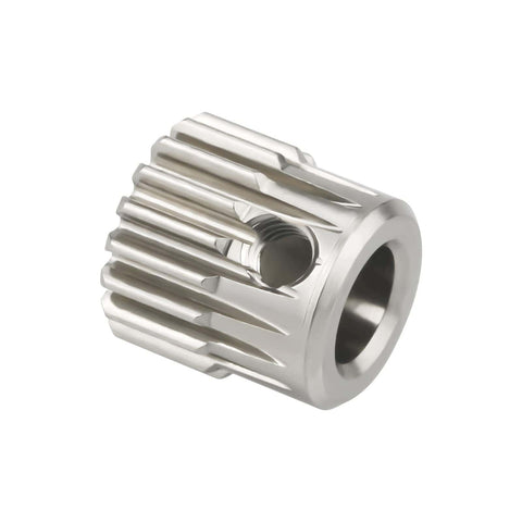 High Precision Hardened Steel Extruder Gear Set With Nickel Plating For Prusa Mini 3D Printer Small Gear 5mm Bore And Large Gear Included
