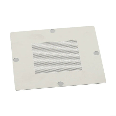 BGA Reballing Kit 90mm Reball Station Fixture Jig Set With 10 Stencil Templates And Metal PCB Holder For Soldering Repairs, stencil close-up