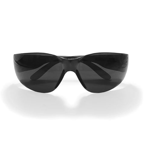 Front view of ANSI Z87 Plus Safety Glasses With Impact Resistant Polycarbonate Lenses, UV Protection, Anti Scratch Coating, Durable 12 Pack