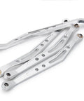 8 Piece Aluminum Alloy Chassis Linkage Rod Arm Set Upper And Lower Suspension Linkage For 1 By 10 Axial Wraith 90018 RC Car Upgrades