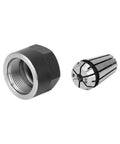 Top Pick 1 Pc Spring Collet Chuck Tool Holder For Lathe Milling Machining High Speed CNC Cutting Vibration Free Heavy Load Performance upgrade with black and silver design.