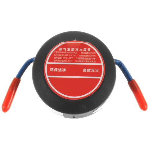 Automatic Thermal Sensor Fire Extinguisher Hella Compact 10g Peel Stick Mount For Car Engine Bay Garage Shop Quick Snap And Emergency Defense System