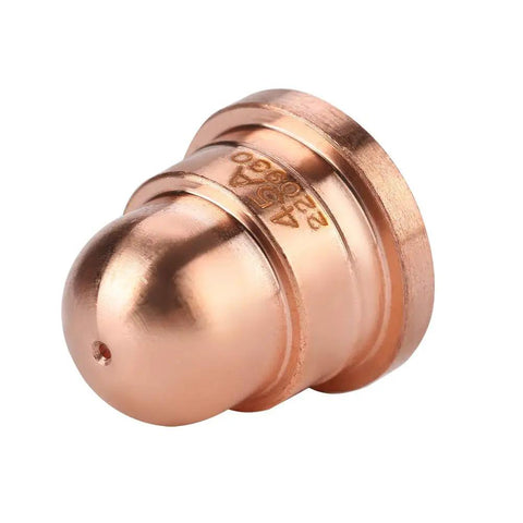 Premium 5 Pack Plasma Cutter Nozzles Model 220930 For MAX65 Torch Tips Heavy Duty Consumables Made With Copper for cutting metals.