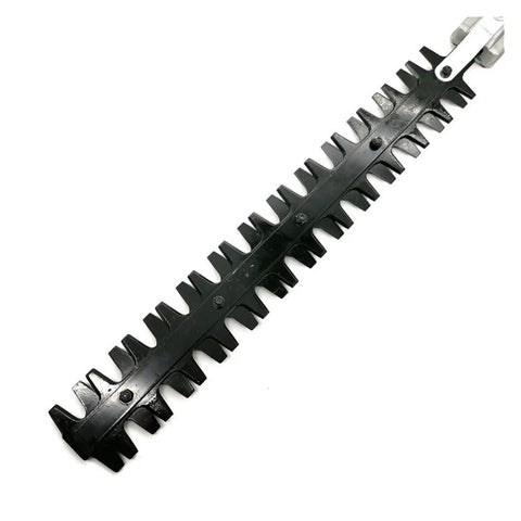 Pole Hedge Trimmer Attachment For Brush Cutters 26mm 9-Spline Square Cutting Head Adjustable 45 To 90 Degree Angles Converts Your Multi-Tool Into A Yard-Ready Pruning Pro For Hedging Shrubs And Bushes. black metal hedge trimmer head