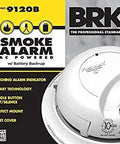 Hardwired Smoke Detector With Battery Backup And Ionization Sensor Keeping Your Folks Safe From Fast Moving Blazes With A Mighty Eighty Five Decibel Alarm In Classic White Finish One Pack, featuring battery backup and test/silence button.