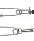 Durable Spearfishing Float Line for Freediving and Speargun Gear with stainless clips and swivel detail