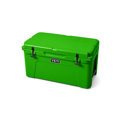 Heavy Duty 65 Quart Rotomolded Hard Shell Cooler Locks In Frost All Day Long To Keep Cold Brews And Fresh Catch Chilled For Tailgates Or Summer Getaways In Canopy Green.