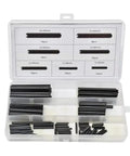 Roll Pin Set With 120 Pieces Elastic Cylindrical Cotter Pins In Carbon Steel Hollow Slotted Spring Pin Positioning Assortment Kit For Replacement And Automotive And DIY Projects in case