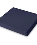 Navy Blue Outdoor Ottoman Cushions 2 Pack 23 Inch By 19 Inch By 3 Inch Waterproof Fade Resistant Removable Patio Cushions