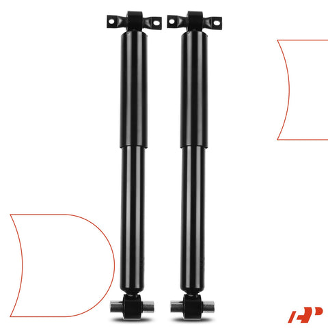 Rear Pair Shock Absorbers For Honda Pilot 2009 Through 2015 V6 SUV Driver And Passenger Side Fit, Premium Suspension Upgrade