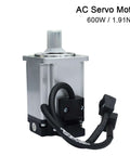 600W AC Servo Motor With 1.91 Nm Torque, 3000 RPM, 230V Single-Phase Drive For Industrial Control Applications Model 60ST M01930 Without Brake