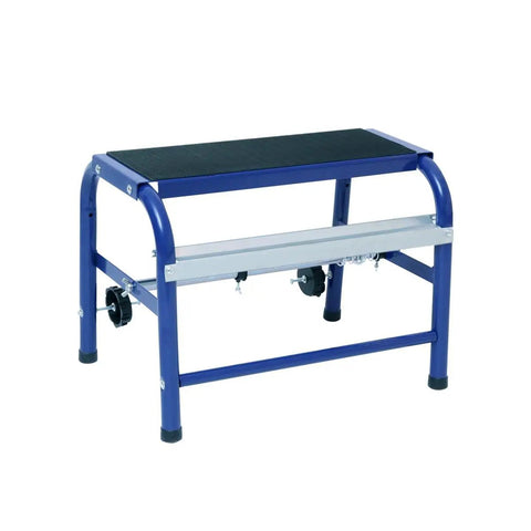 Portable Step Masking Machine For Painters And Pros, Lightweight Tape Dispenser for 18 Inch Rolls, doubles as a step stool view.