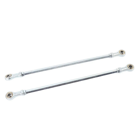 Adjustable Tie Rod Kit With Inner And Outer Ends For Go Karts ATVs Quad Bikes High Hardness Steel Alloy Durable Steering Rods