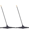 Pair of 2.4G FPV Antenna Short T Type With 2.5dBi Gain 2400 To 2500MHz for drones and surveillance systems side by side