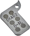 Organic Road Disc Brake Pads With Aluminum Backer For Hydraulic Road Discs Quiet And Lightweight Compatible With Level Ultimate