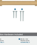 Champagne Bronze Cabinet Pull In Traditional Style With Overall Length 5-13/16 Inches And Center-To-Center 5-1/16 Inches Appoint Series Drawer Handle shown with included installation hardware.