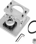 Heavy Duty Aluminum Hollow Rotary Actuator Delivering Knockout Precision Cam Indexing For Shop Cutting Tables with gears and belt