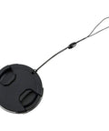 52mm snap-on lens cap with keeper string for Premium Metal Filter Adapter For Sony ZV-1 II ZV-1 RX100 VII VI RX100M7 RX100M6 And Canon G5X Mark II