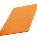 Built Tough Bakelite Panel Sheet From Phenolic Resin, Ultra Durable Electrical Insulation For Electronics And Mechanical Parts, 50x50x40mm Pack Of 2, High Heat, Impact Resistant, Insulation You Can Count On. Orange phenolic Bakelite panel sheet