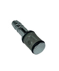 Pressure Washer Detergent Pickup Filter With Internal Check Valve Brass And Chrome 1/4 Inch Barb 400 Micron Screen