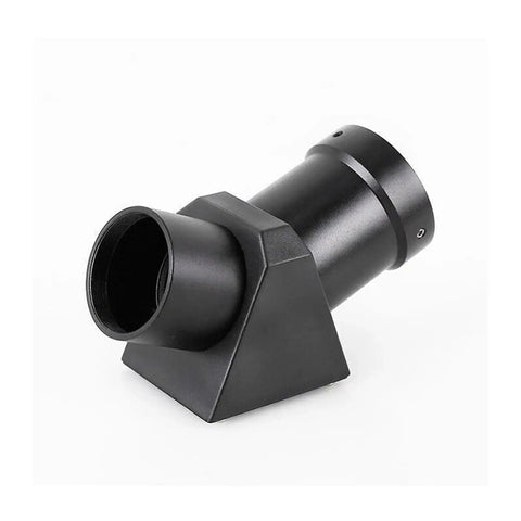 1.25 Inch Diagonal Mirror Telescope Replacement with full metal body, 45 degree zenith diagonal adapter for home DIY and astronomy