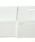 Slick Adjustable Drawer Organizer Slides Easy To Block Any Gap No Sweat Guaranteed For Organizing Makeup Pens And Gear In Kitchen Drawers Or Office Setups, white telescopic organizer design.