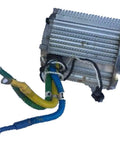 Used MPV 7100 Lawn Mower Deck Spindle Replacement For Utility Generator Systems showing spindle with wires, for quick repairs