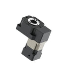 Rock Solid High Precision Hollow Rotating Platform Servo Hollow Shaft Rotary Actuator With 360 Degree Smooth Spin Premium Drive System, black, compact design.