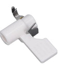 Stainless Steel Needle Threader For Sewing Machines Easy Hook And Pull Threader Tool Multifunction Replacement Part For 140q 2639 Hzl 25z on white background