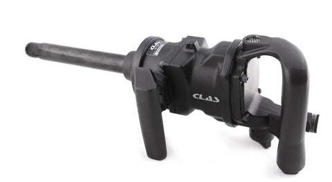 Heavy Duty One Inch Drive Pneumatic Impact Wrench Air Powered Socket Tool High Torque Garage Workhorse For Truck And Commercial Vehicle Maintenance Op 1407 Ready Oiled Lubricated Comfort Grip