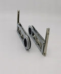 90 Degree Cabinet Door Hinges With Soft Close Chrome Plated Steel Folding Butt Hinges for kitchen cabinets anti rust finish