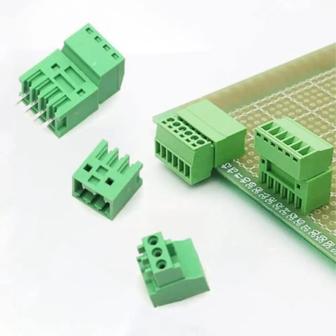 4 Pin Screw Terminal Block Connector With 2.54mm Pitch For PCB Mount, 125V 4A Rating, Supports AWG 26 To 18 Cables, Plug In No Soldering Required