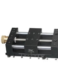 Pro Grade 2D Displacement Platform With Manual Fine-Tuning Sliding Table For Optical Alignment Cross Moving Dual-Axis Stage On Lab Bench