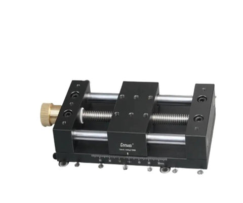 Pro Grade 2D Displacement Platform With Manual Fine-Tuning Sliding Table For Optical Alignment Cross Moving Dual-Axis Stage On Lab Bench