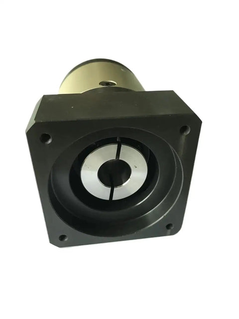 Industrial Grade Planetary Reducer Gearbox For Nema34 Ac Servo Motors With 16 Millimeter Input Shaft featuring a compact flange design.