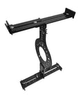 Premium Wheel Fit Simulator Tool For Five Lug Rims Check Bolt Patterns And Tire Clearance Before Dropping Cash Zero Sweat Just A Dead Straight Fit With This Tough Mockup Gauge For 14 To 20 Inch Wheels showing a steel fit checker gauge from a side angle.