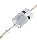 RS775 DC Motor 12V 3000 RPM dual output long shaft fan motor for DIY and custom machines