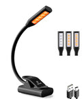 Rechargeable USB C Book Light With Three Color Temperatures And Three Brightness Levels For Cozy Bedtime Reading, Eye Caring LED