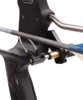 Built Tough Durable Aluminum Arrow Rest For Recurve And Compound Bows Screw In Right Hand Archery Rest installed view